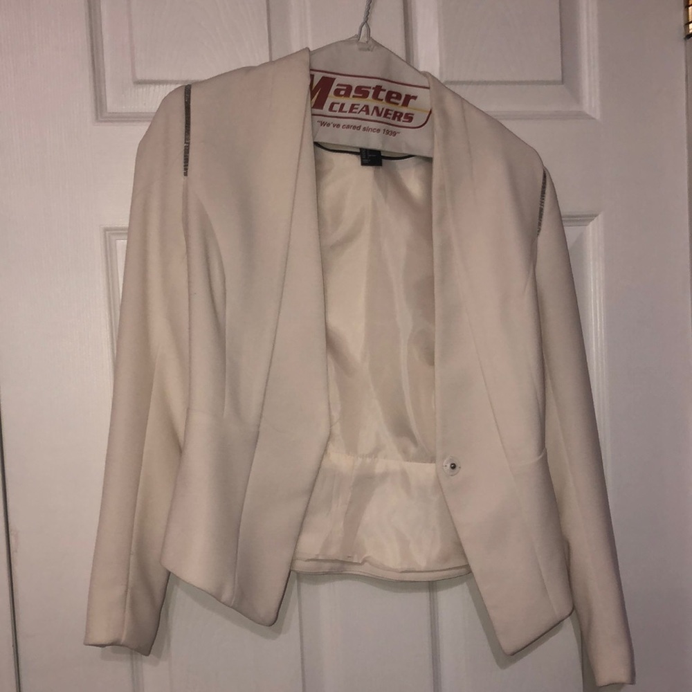 White blazer